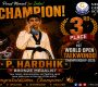 p hardhik wins bronze medal at world open taekwondo championship 2026 90x80